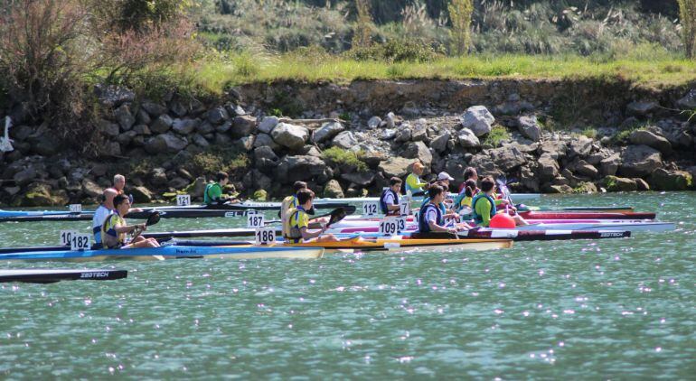 Participantes en el Maratón de Oriñón.