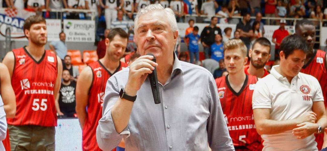 José Quintana, presidente del Club Baloncesto Fuenlabrada habla de la actualidad del primer equipo. 