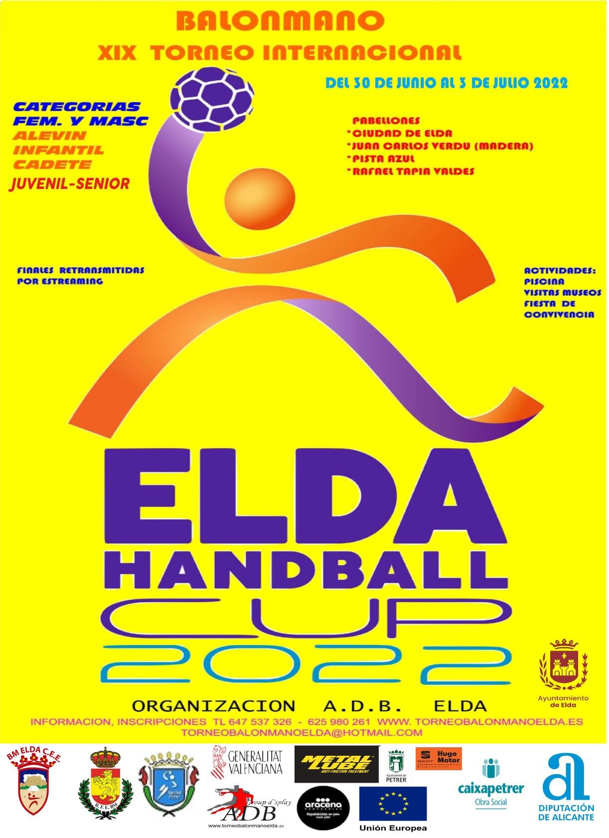 Llega una nueva edición del Torneo Internacional de balonmano de Elda