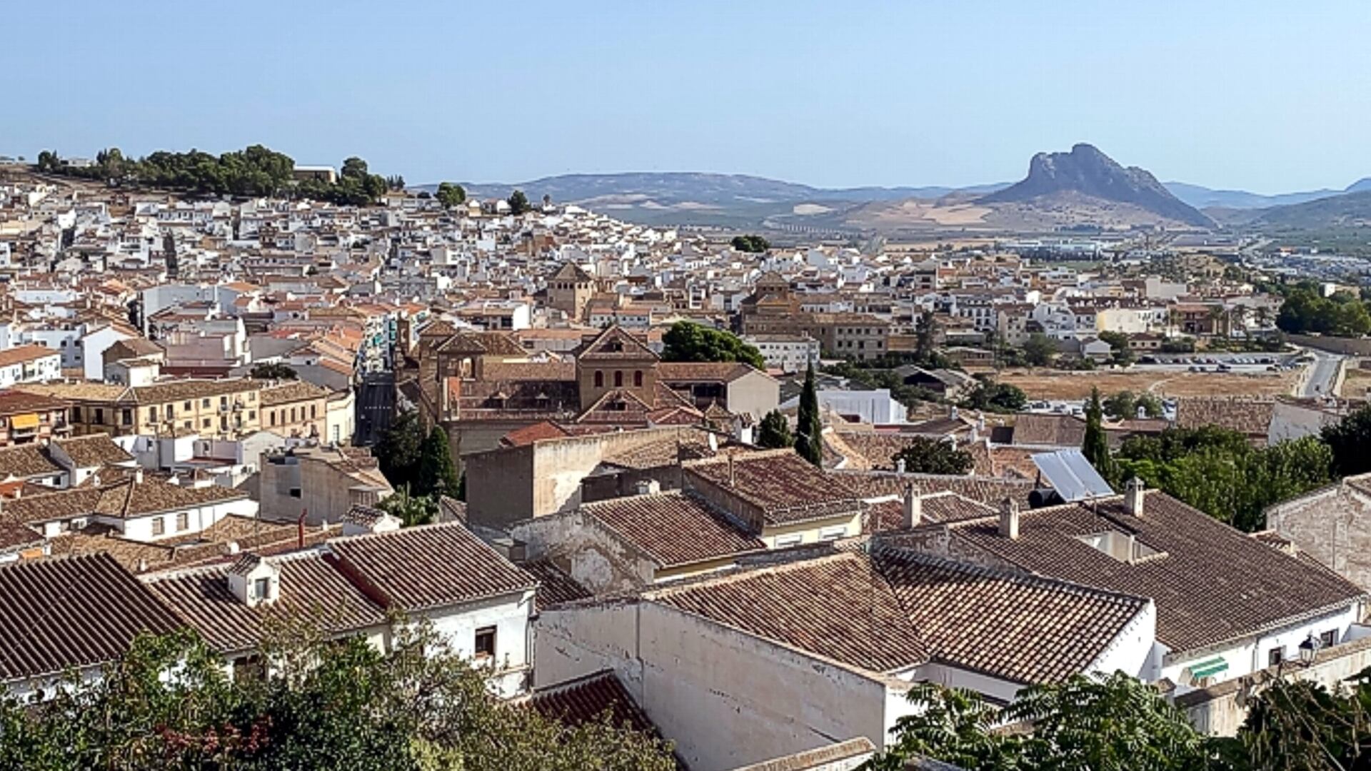 Vista panorámica de Antequera