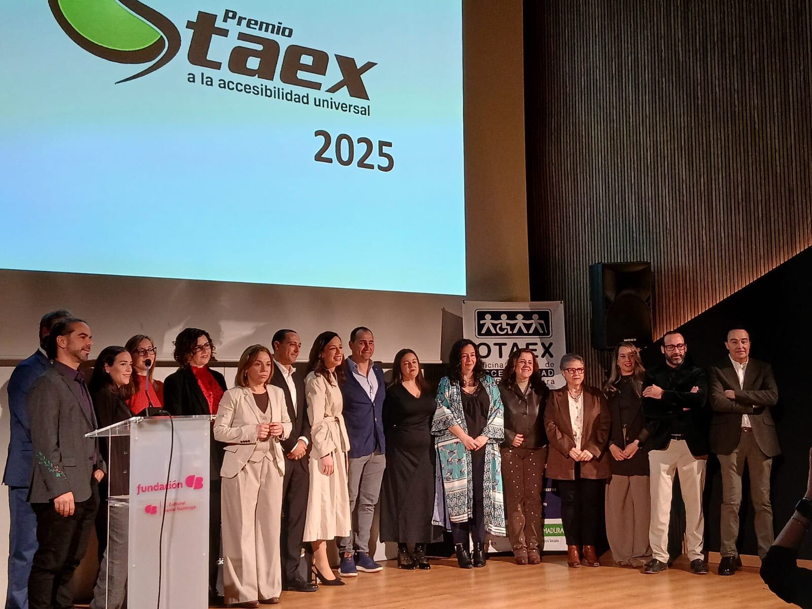 Celebración de los Premios Otaex a la accesibilidad Universal 2025