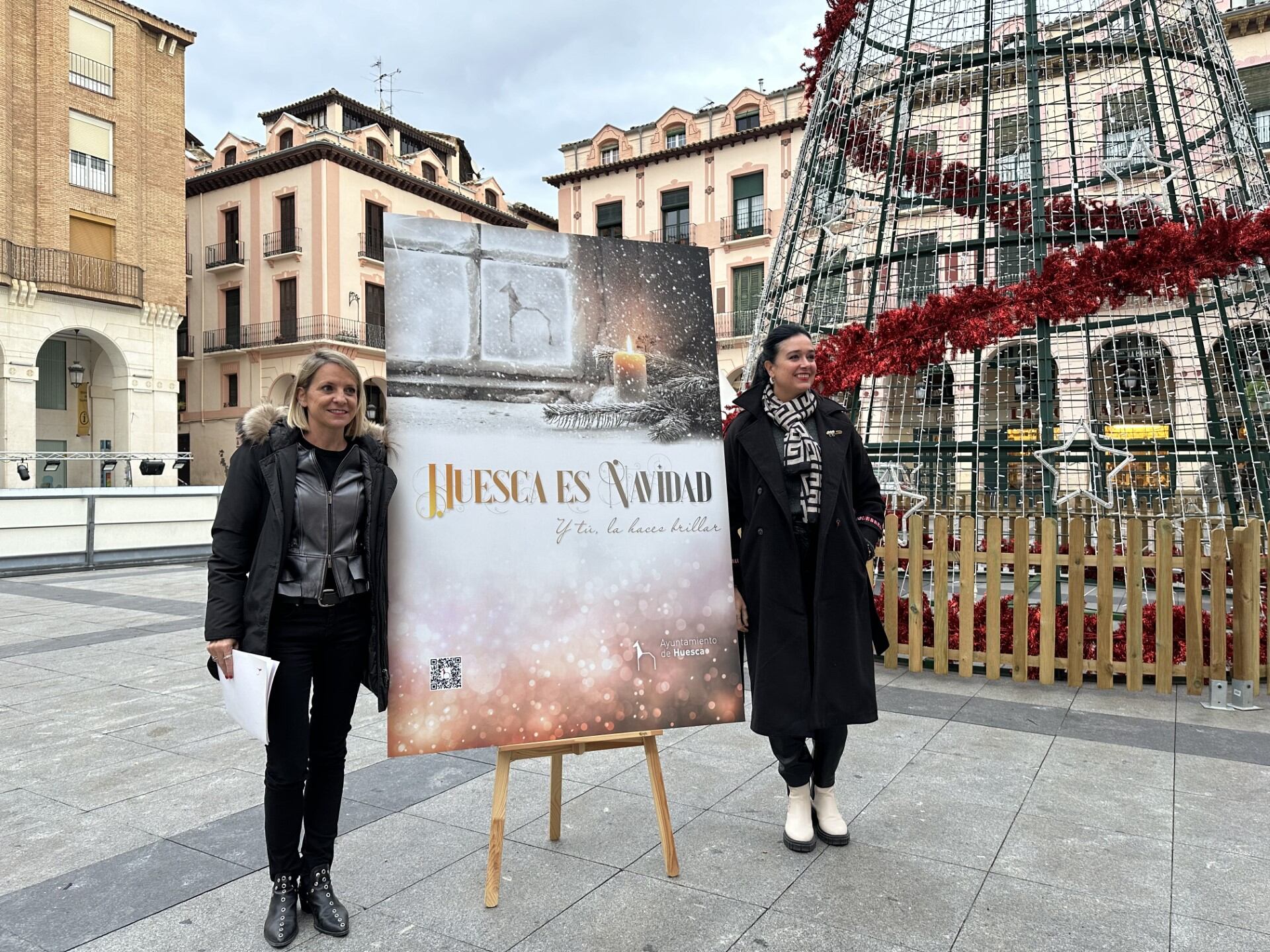 Presentación de la campaña navideña del Ayuntamiento Huesca