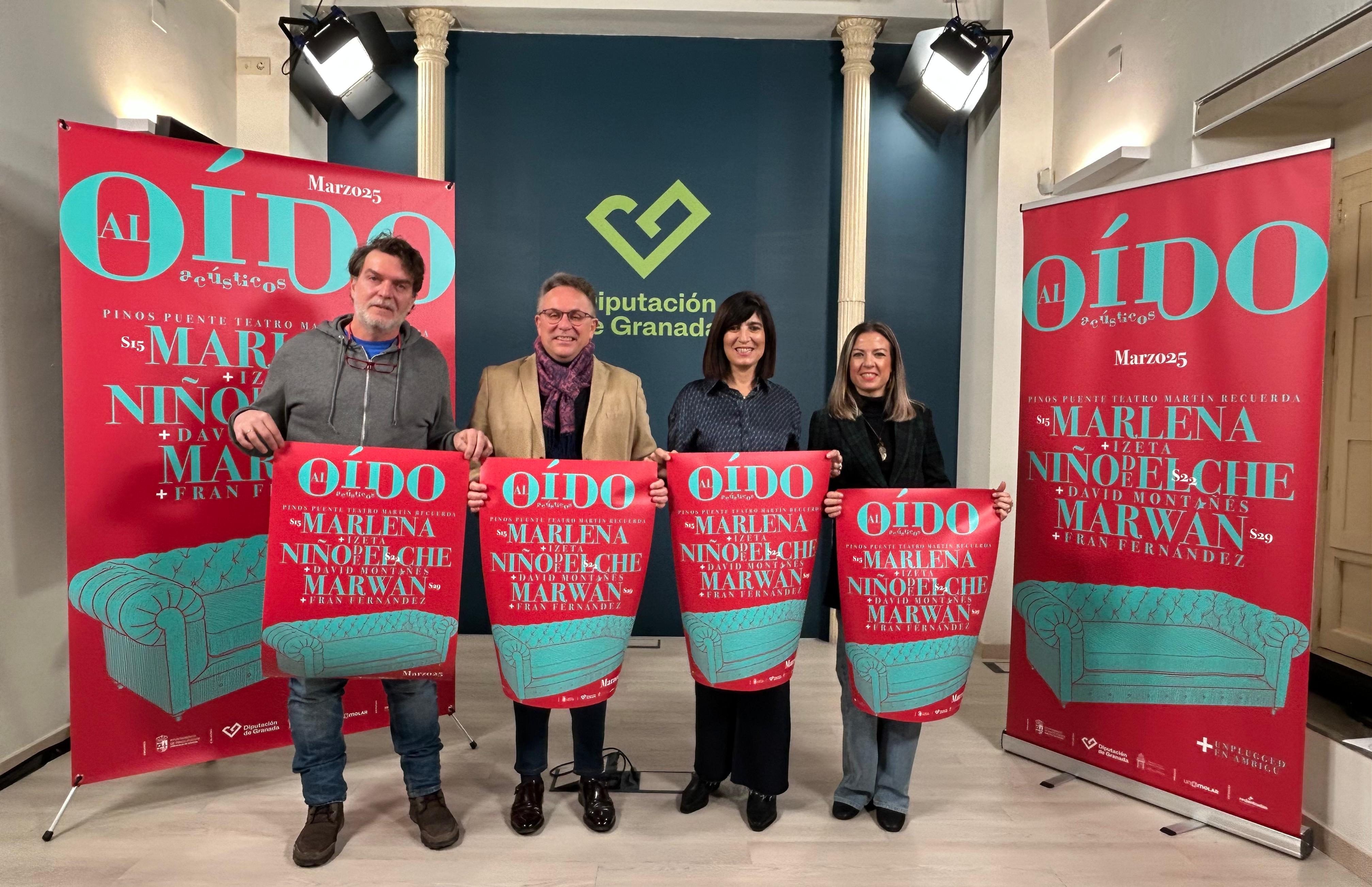 Presentación del ciclo &quot;Al Oído&quot; de Pinos Puente (Granada)