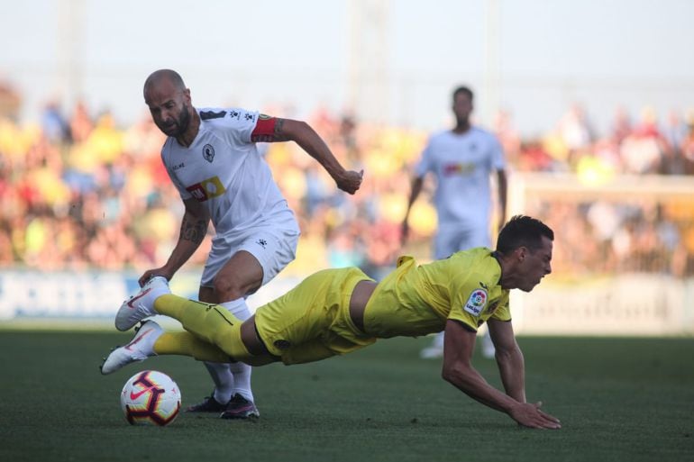 Imagen del partido de pretemporada del Villarreal CF y el Hércules CF