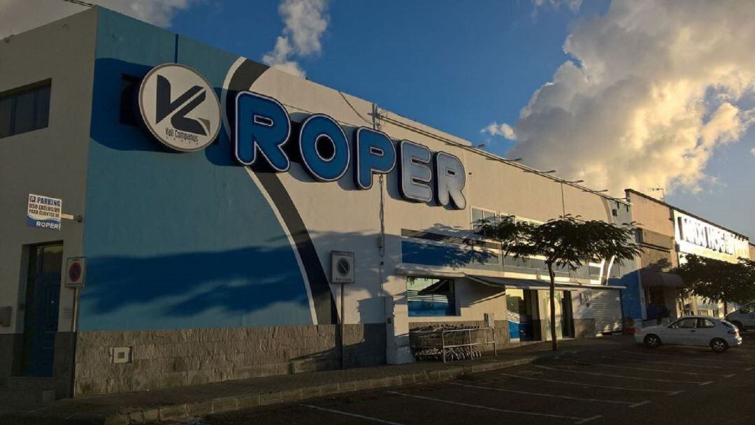 Instalaciones de Roper en Playa Honda, en el municipio de San Bartolomé.