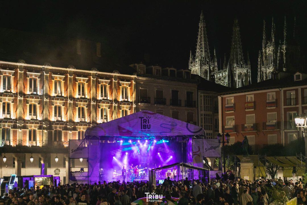 Una de las actuaciones de la edición 2019 del Tribu en Burgos