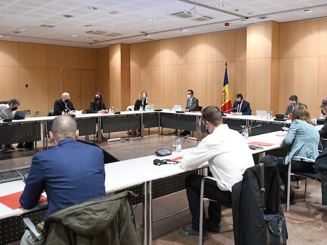 Un moment de la taula nacional de l'habitatge celebrada aquest dilluns.