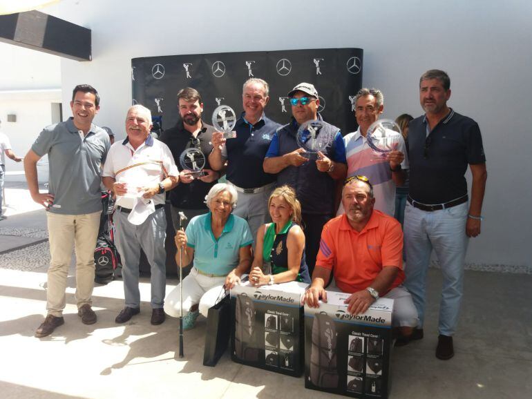 Entrega de premios del Torneo Cadimar de Golf