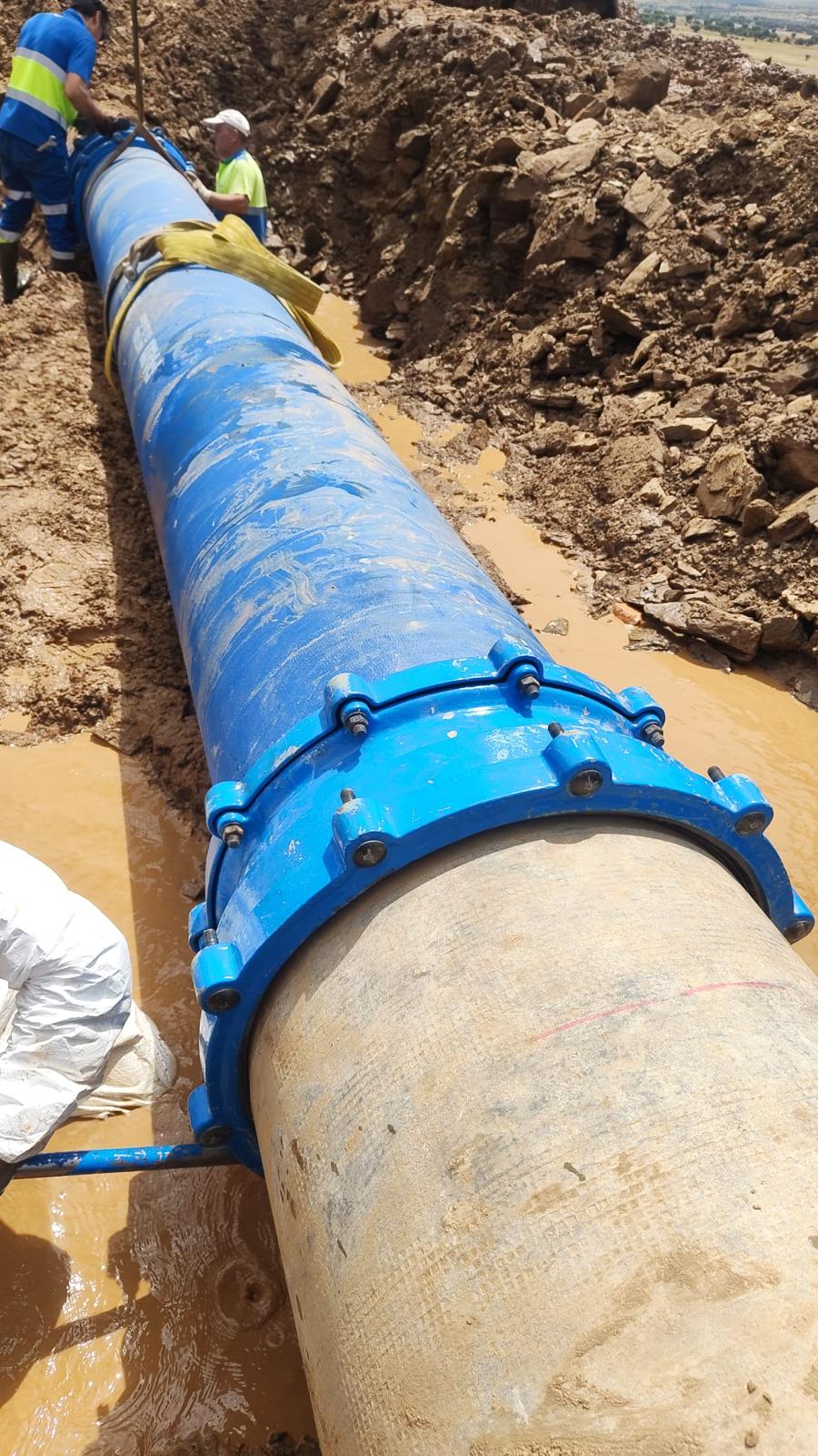 Rotura tubería agua Ávila