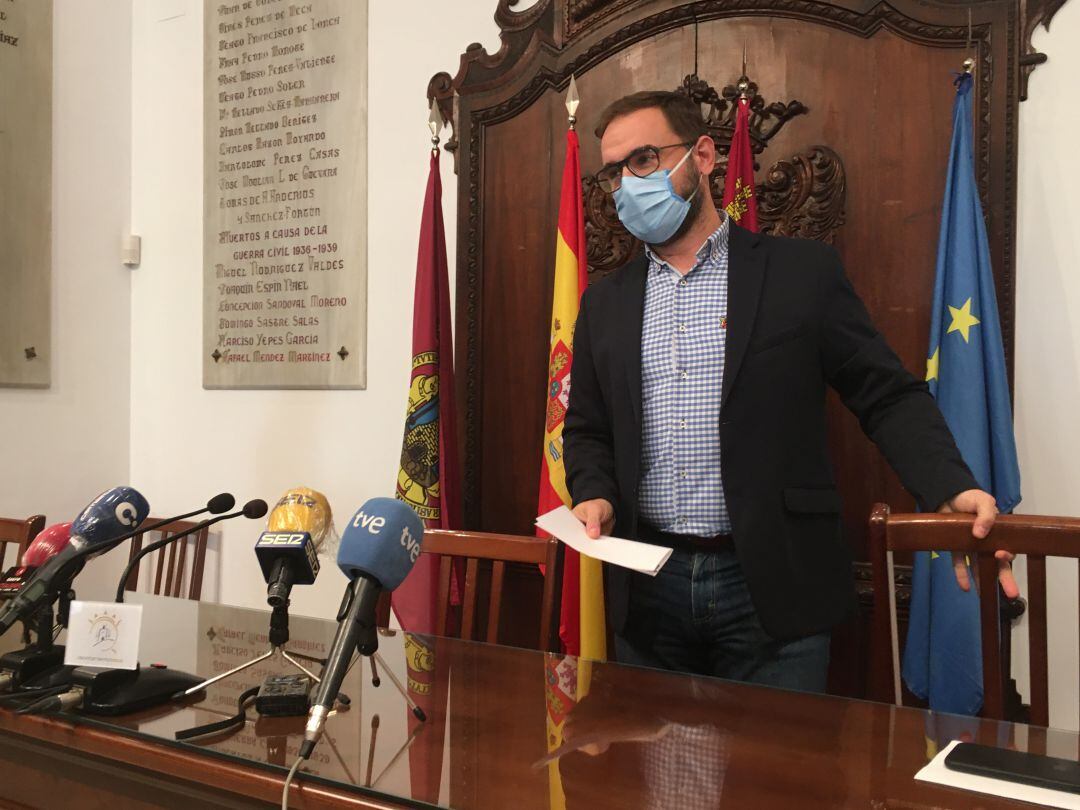 El alcalde de Lorca, Diego José Mateos