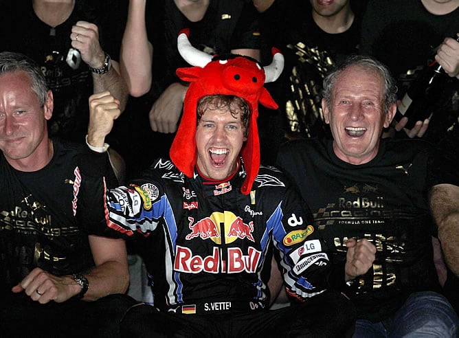 Sebastian Vettel, nuevo campeón del mundo