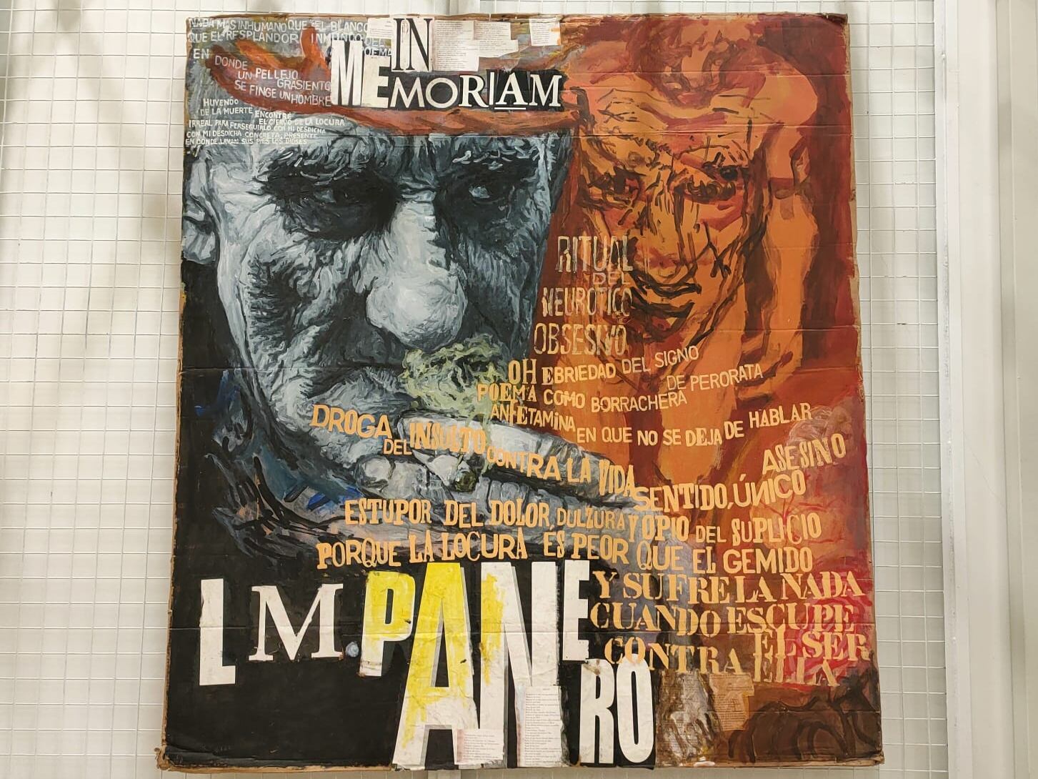 "Homenaje a L.M Panero" - Detritus