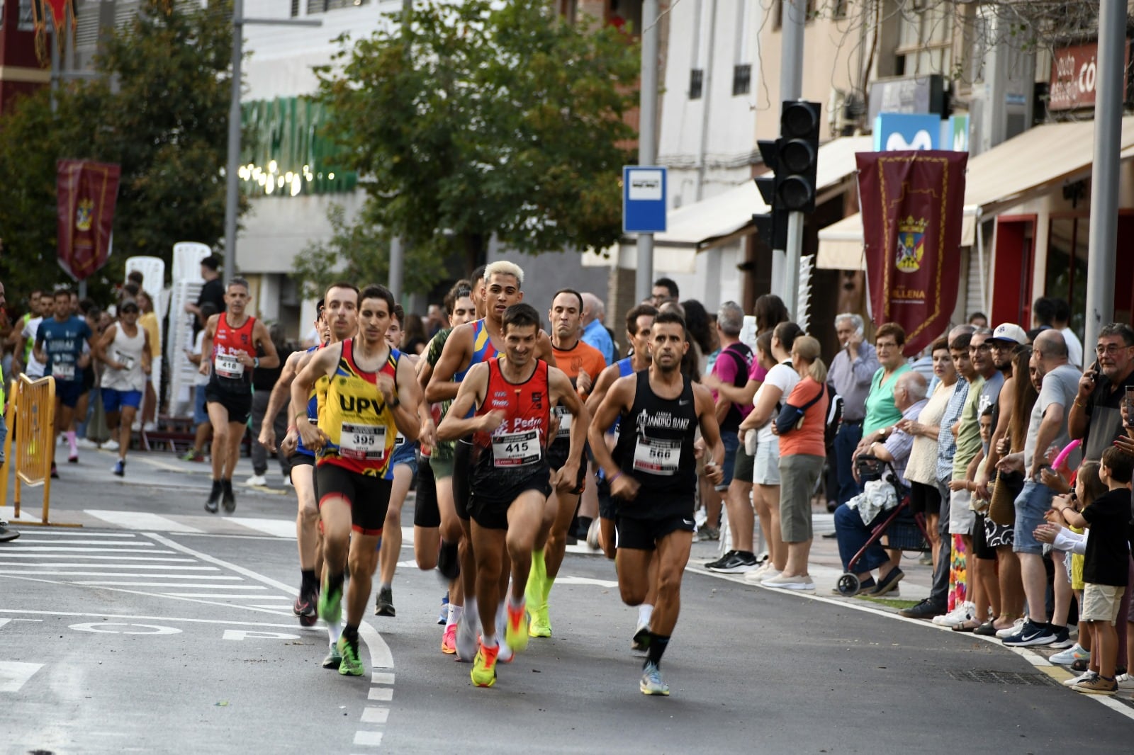 Atletas en competición