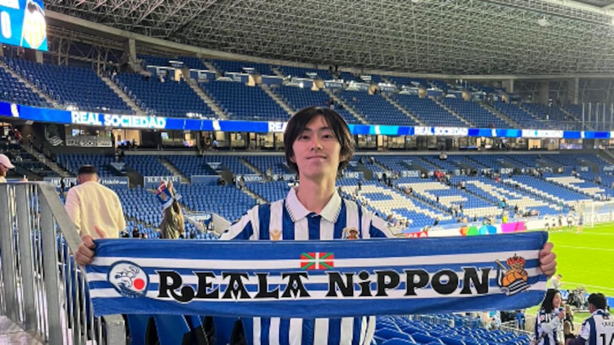 De Japón a Sevilla por la Real: la historia de Tsubasa Kumano, el aficionado que vive en euskera