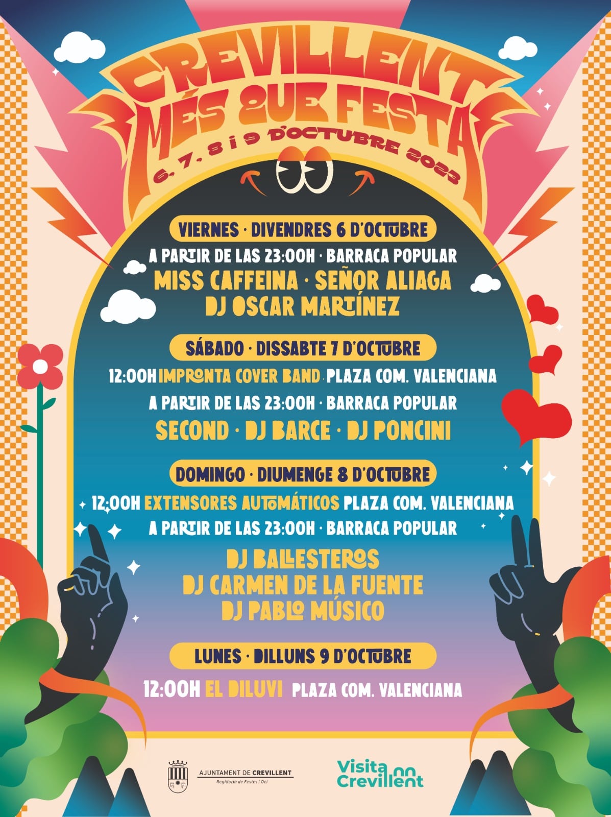 Cartel Fiestas Crevillent 2023