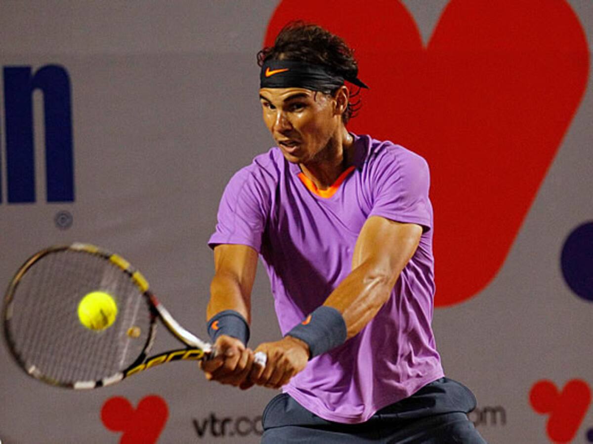 Nadal alcanza la final de Viña del Mar