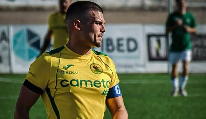 Joaquín Navarro, jugador del Atlético de Tomelloso