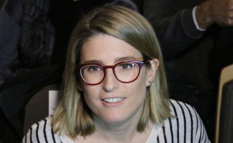 Imatge d'arxiu d'Elsa Artadi, en un míting de les eleccions del 21 D