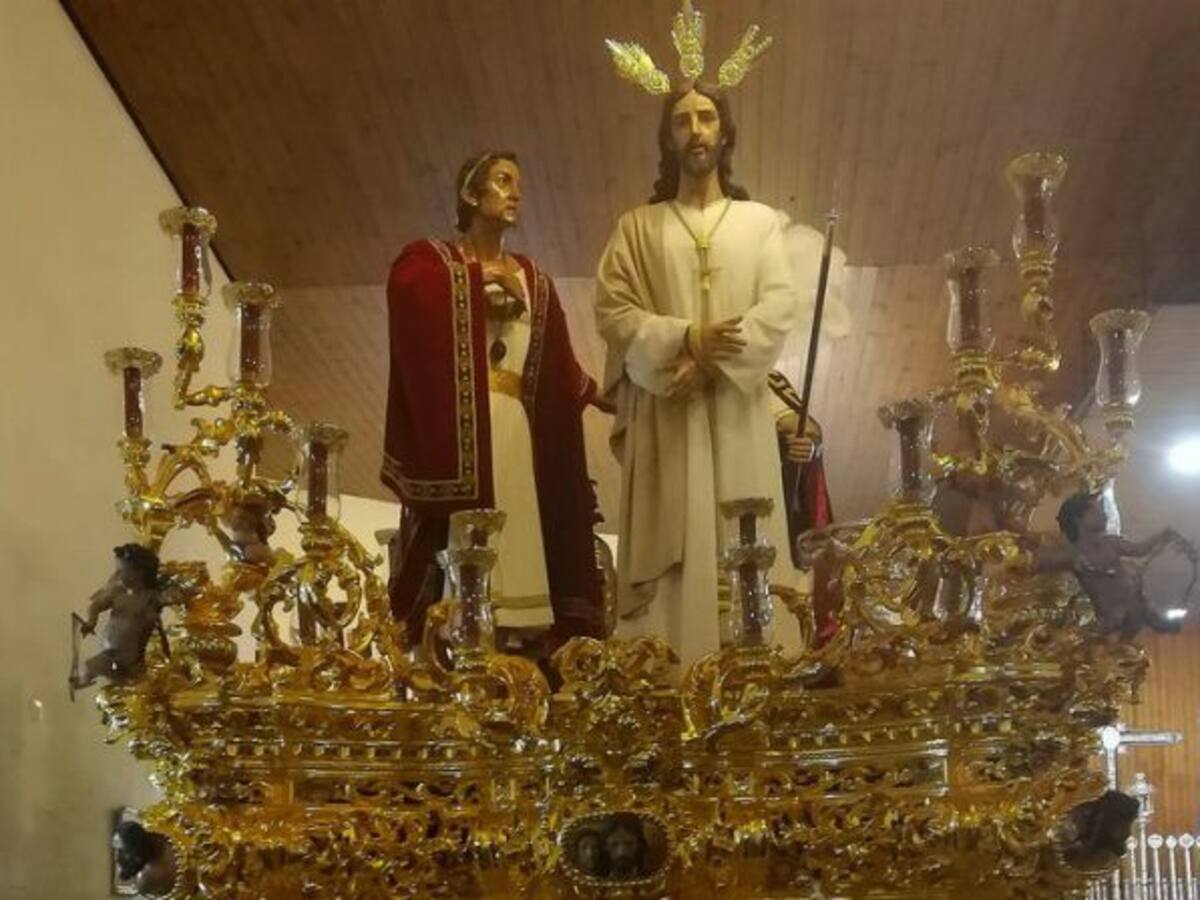 Primera salida del Cautivo de Torreblanca tras presidir el Vía Crucis del Consejo