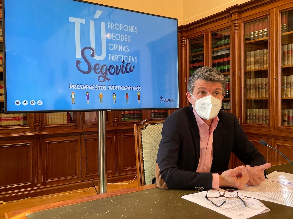 Andrés Torquemada, concejal de Participación Ciudadana del Ayuntamiento de Segovia