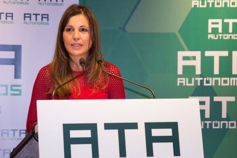 La responsable de ATA en Castilla y León, Soraya Mayo