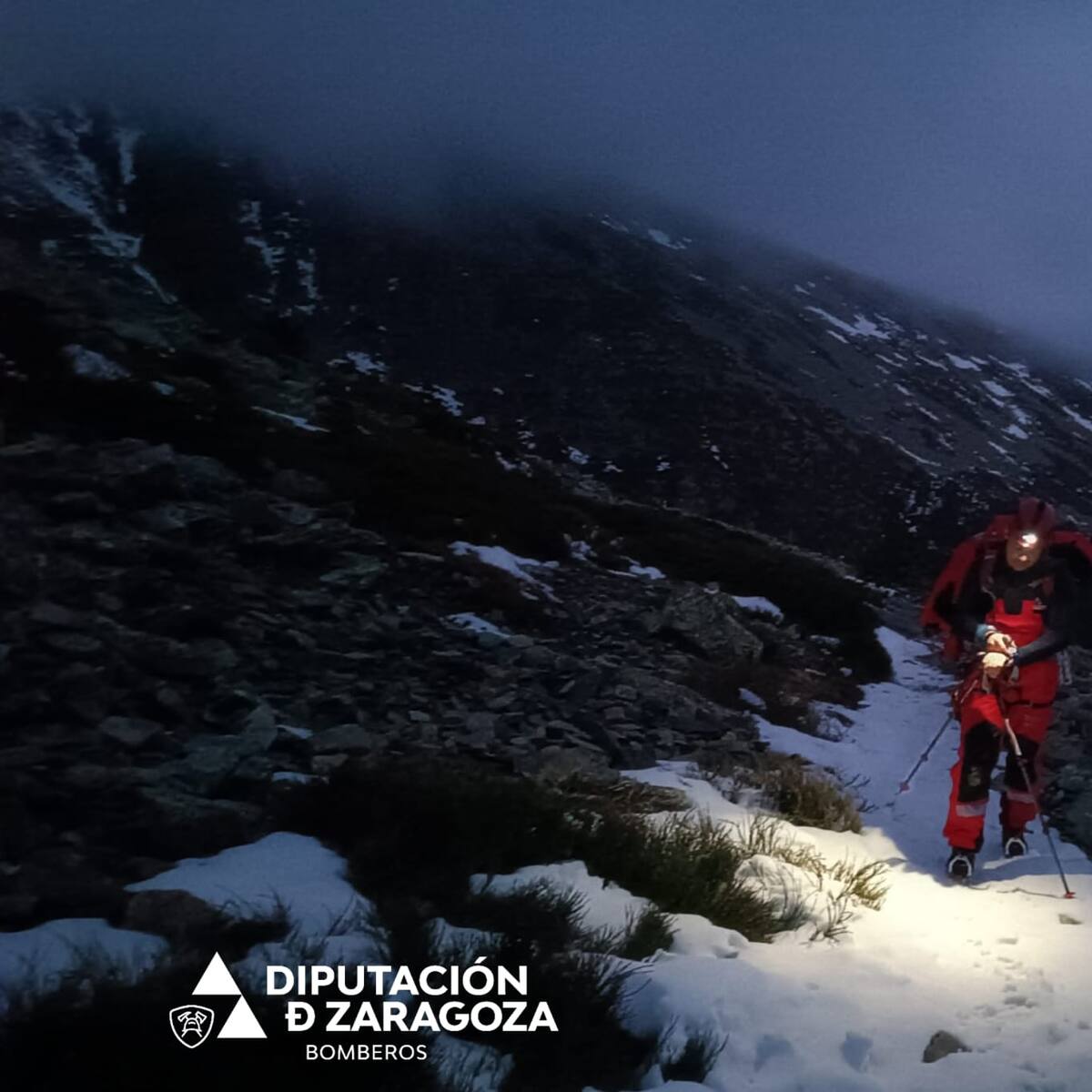 A salvo los diez jóvenes navarros desorientados en el Moncayo