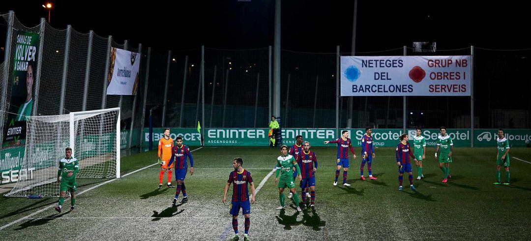 Cornellà y FC Barcelona se enfrentaron este jueves en la Copa del Rey.