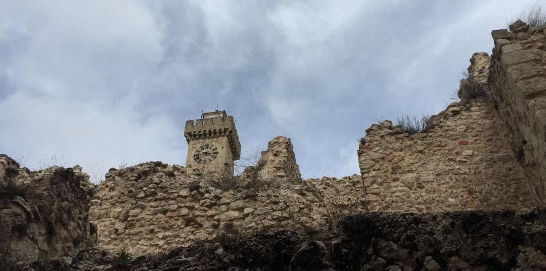 Restos de la muralla del Alcázar en el casco antiguo de Cuenca, en el barrio de Mangana, donde vivía la comunidad judía en la Edad Media.