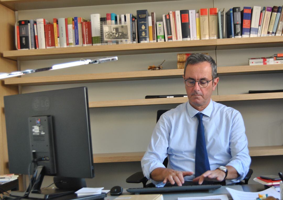 José María Calero, abogado defensor del expresidente del Cabildo de Lanzarote, Pedro San Ginés. Foto: calero-martinez.com