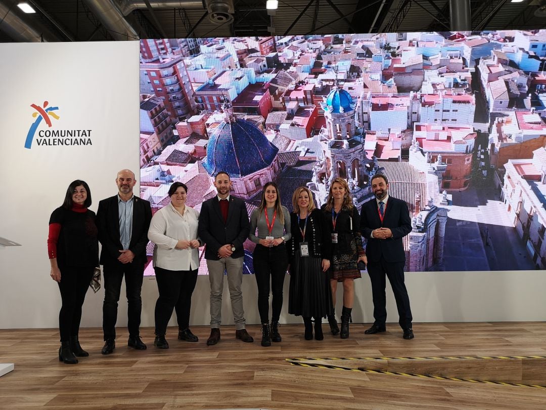 La Vall d’Uixó ha sido protagonista en Fitur con la presentación en la plaza central del estand de la Comunitat Valenciana de su nuevo spot turístico