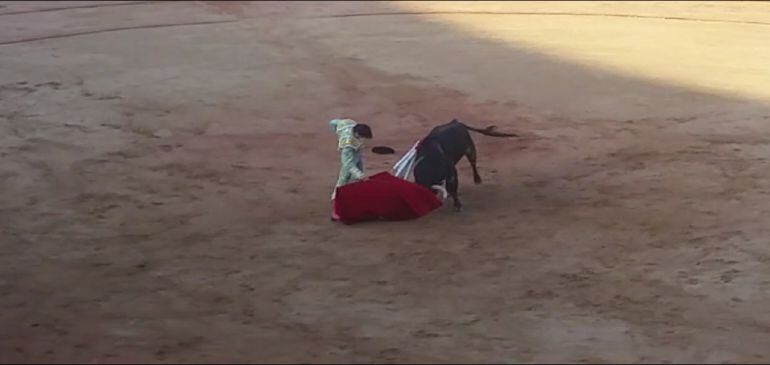 Roca Rey en la lidia del primero de su lote