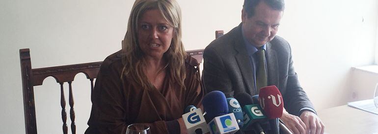 Abel Caballero y Beatriz Sestayo, del PSOE