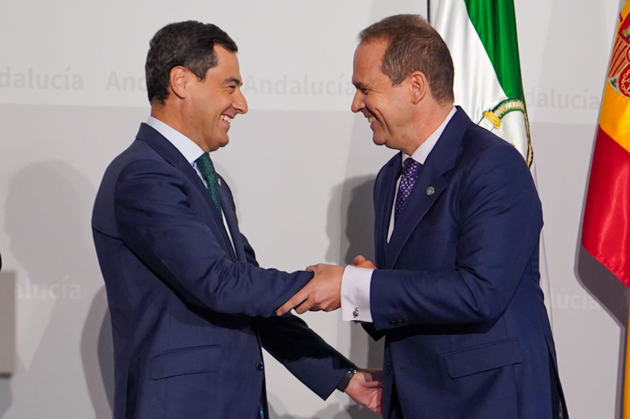 Toma de posesión del rector de la Universidad Internacional de Andalucía