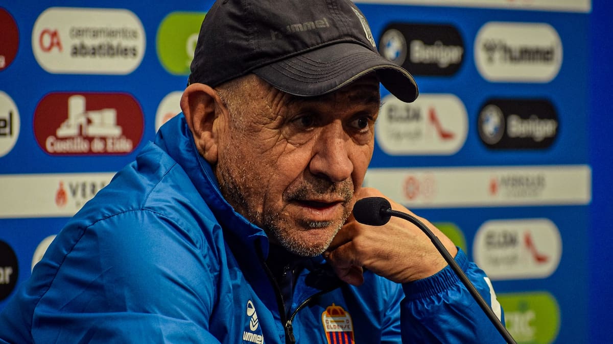 Claudio Barragán, Ent. del Eldense, antes de visitar al Algeciras