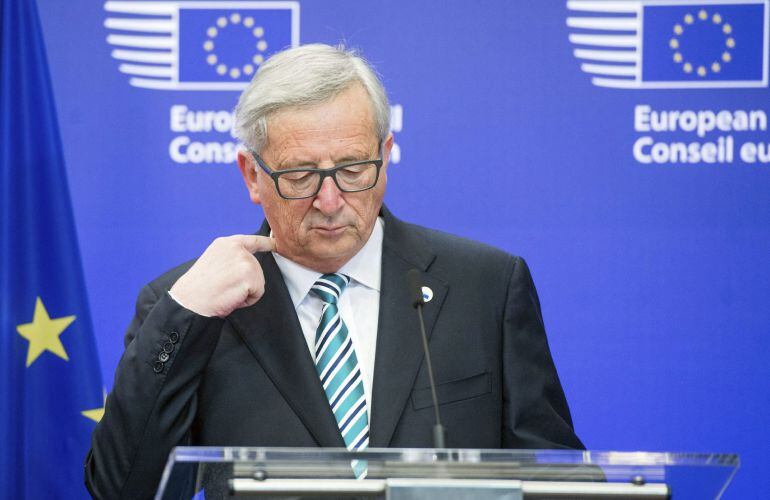 El presidente de la Comisión Europea, Jean-Claude Juncker.