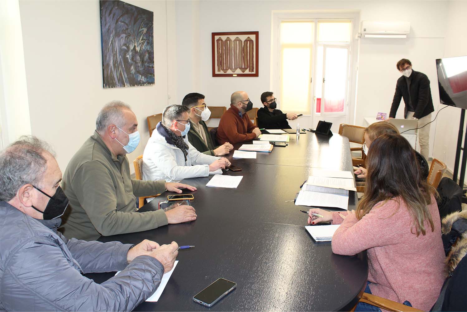 Reunión Plan General, Novelda