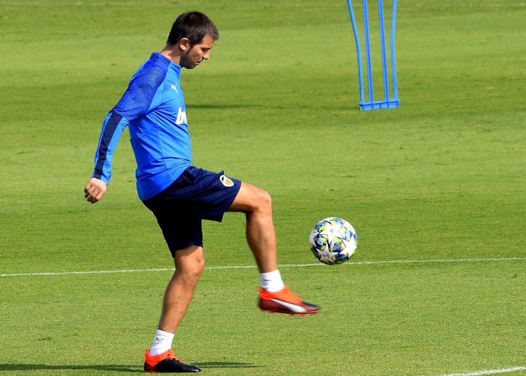 Albert Celades, entrenador del Valencia CF.