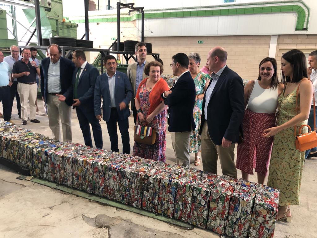 Inauguración de la planta de Resurja en Ibros