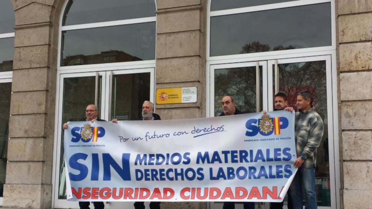 La Policía Nacional reivindica sus derechos en toda España