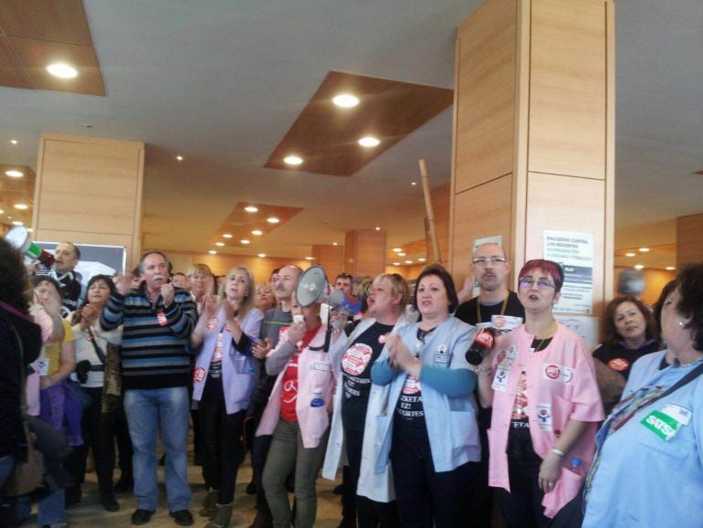 Protesta Hospital Donostia