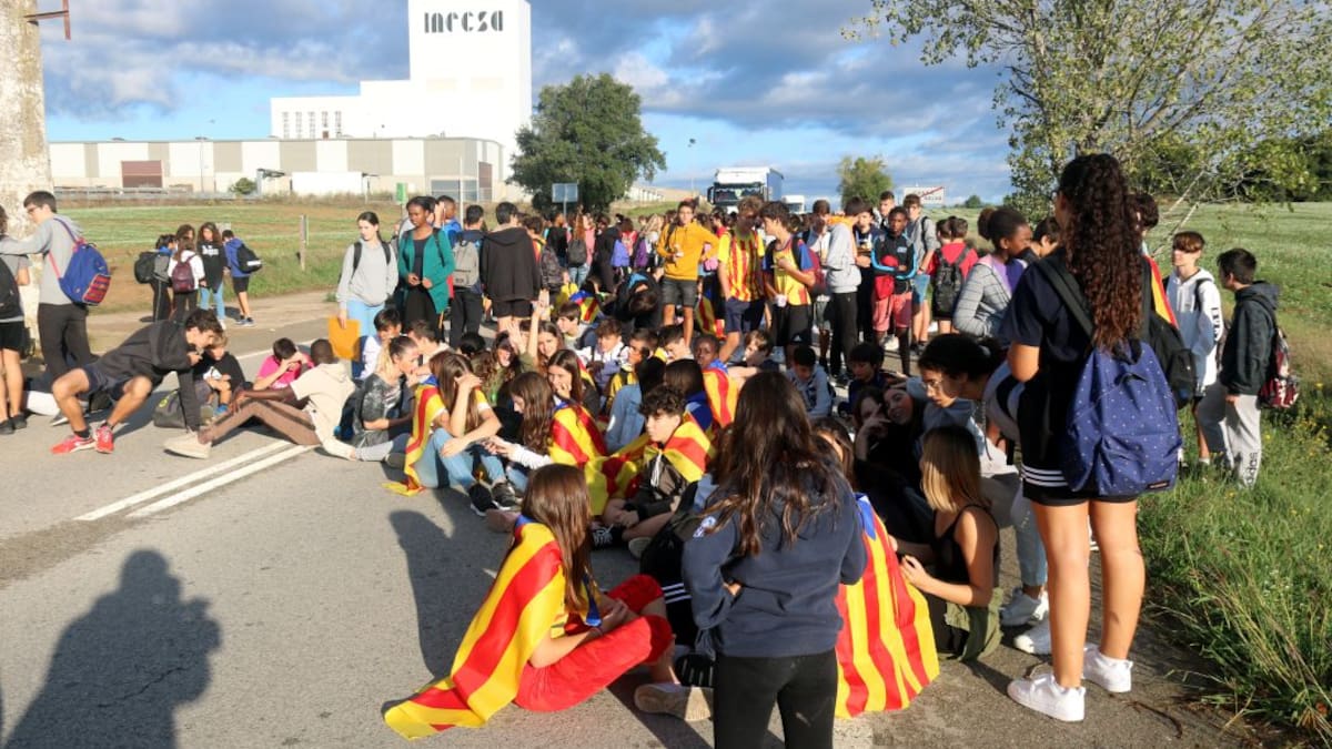 Afectacions de trànsit i de trens en la segona jornada de protestes