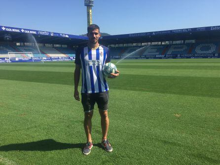 Fabián Noguera en El Toralín