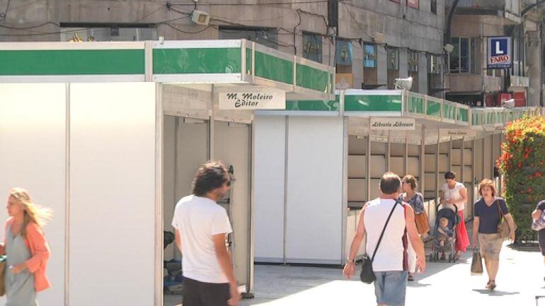 La Feria del Libro de Vigo cambiará este de año de ubicación y se hará en la calle del Príncipe