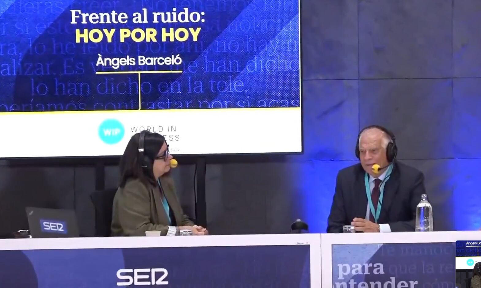 Borrell: "Cada vez que Trump habla con Putin, Putin le camela"