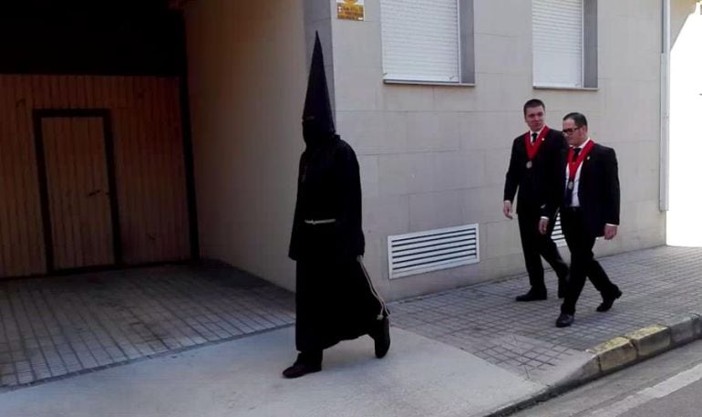 El nazareno, por las calles del Casco antiguo