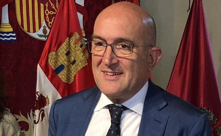 El presidente del PP de Valladolid, Jesús Julio Carnero, 16-7-18