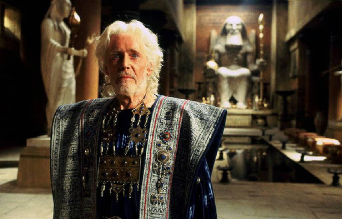 Uno de los últimos trabajos cinematográficos de Peter O'Toole fue en la película 'Troya'