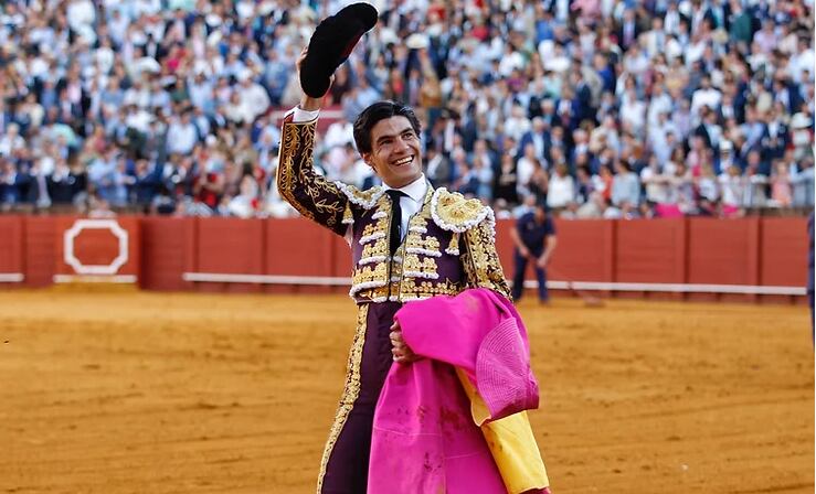 Pablo Aguado en un festejo taurino