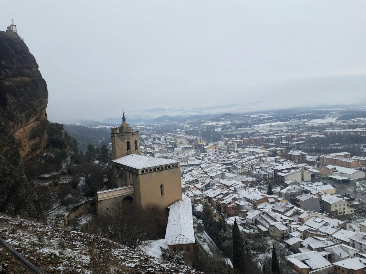 La nieve cubre toda Ribagorza
