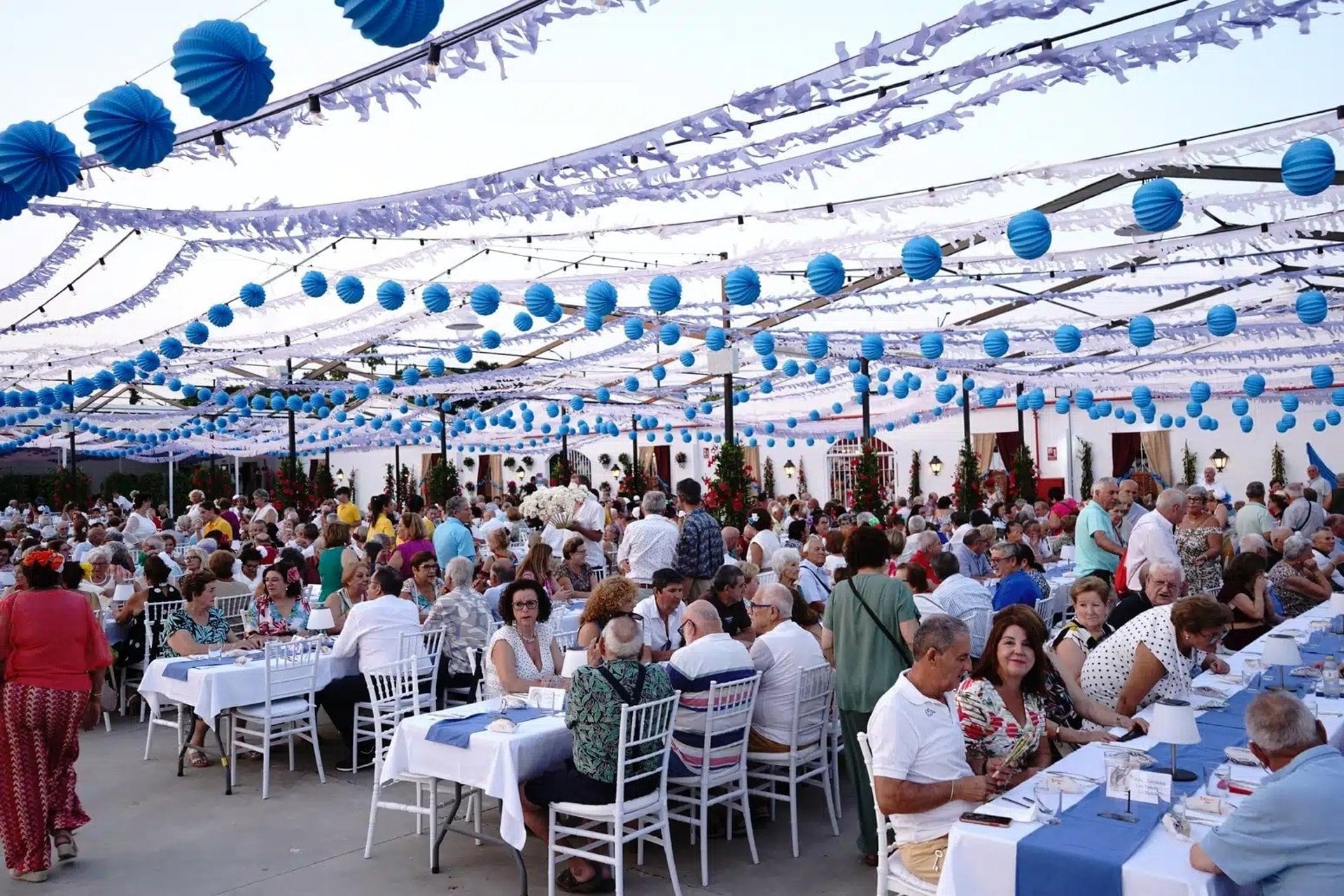 Personas mayores en la Feria de Málaga.- DIPUTACIÓN DE MÁLAGA.